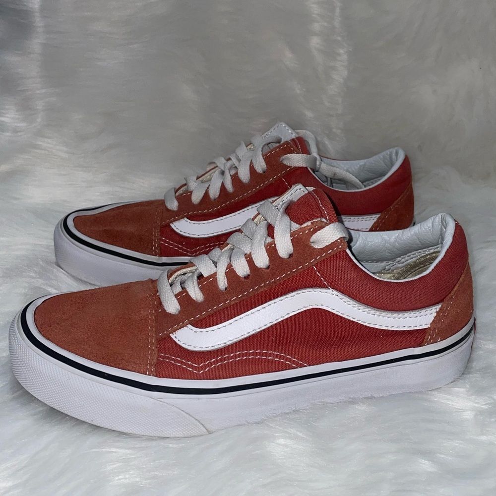 Vans Old Skool Color Theory Burnt Ochre Skate Shoes size 5.5 - Picture 3 of 12